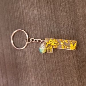 Number "1" Resin Keychain